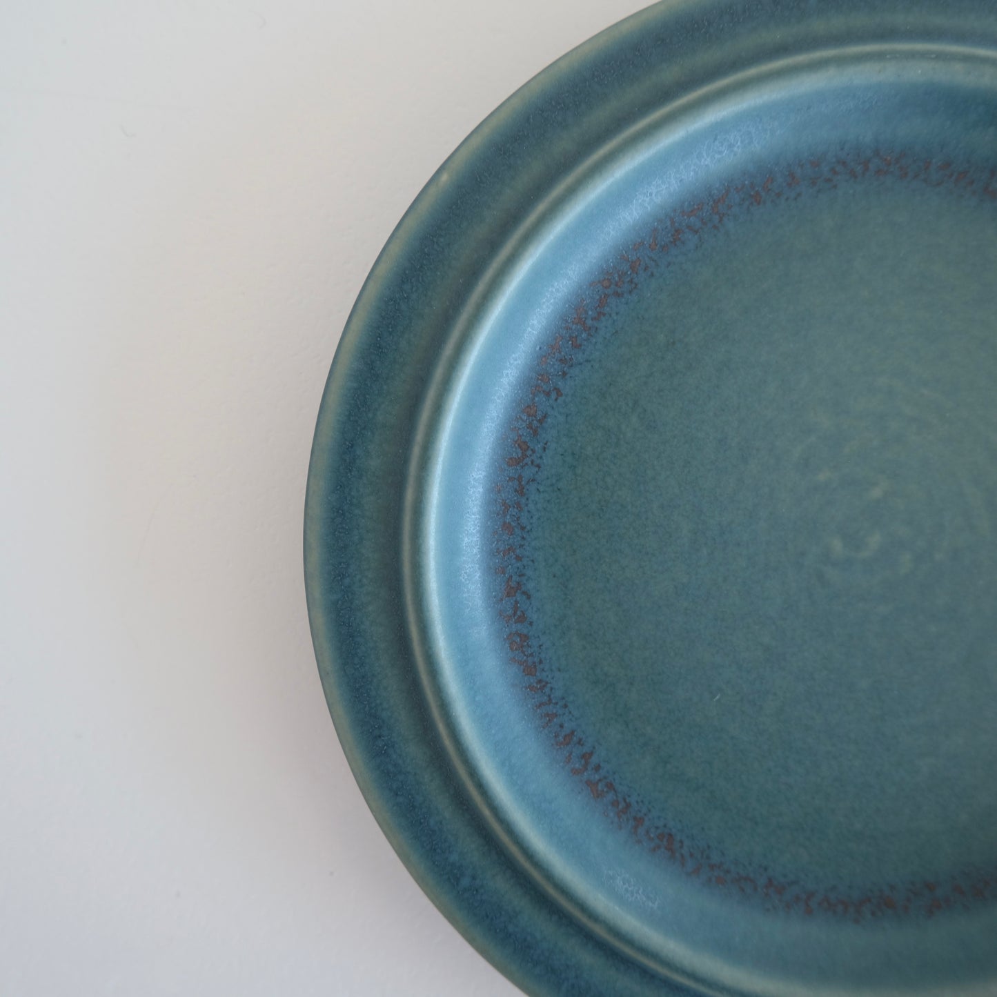 ［Vintage］ARABIA Blue Ruska Plate 16cm